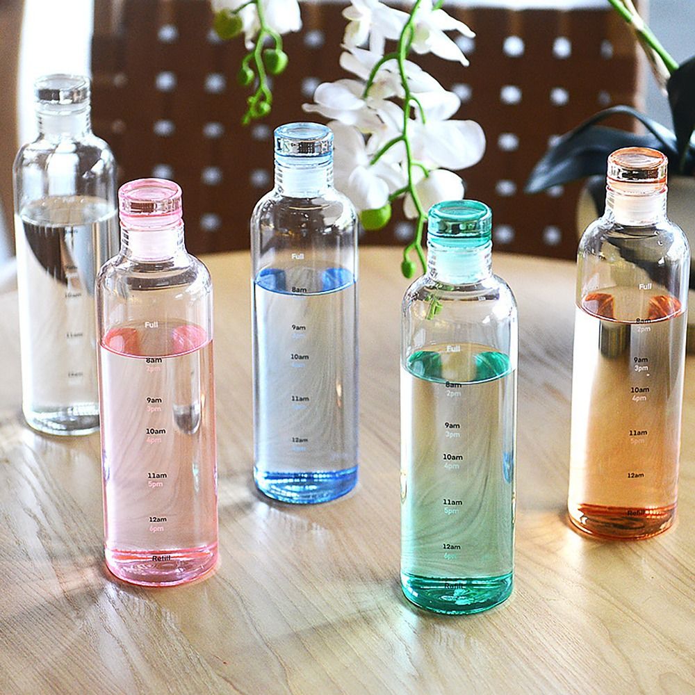 Coffee Tea Jars - 500/750ML Waterfles INS Stijl Tijdschaal Transparante
