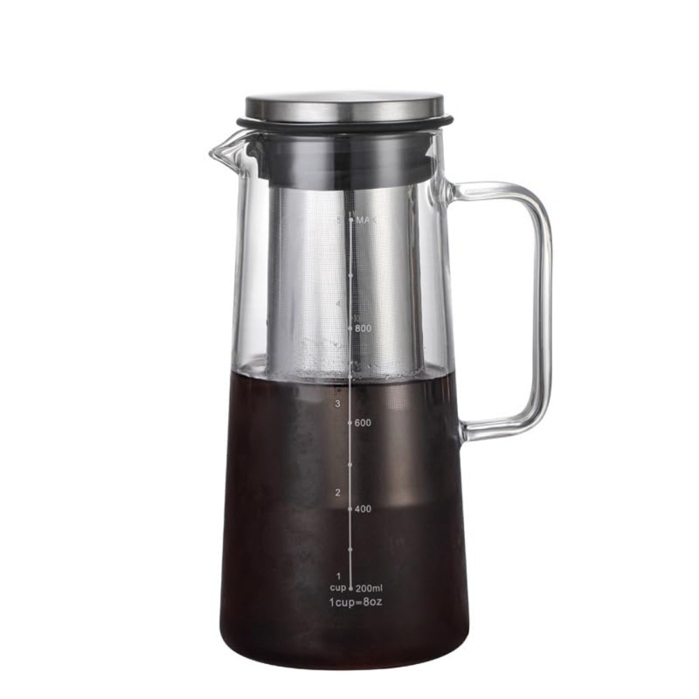 Cold Brew Jar - Cold Brew Koffiezetapparaat Glazen Kan 1000/1400ML