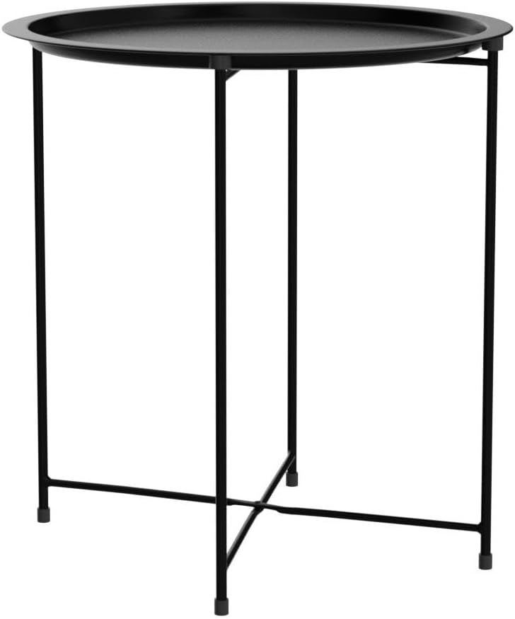 Coffee X Tea - Ronde bijzettafel, koffie- en theetafel, 47