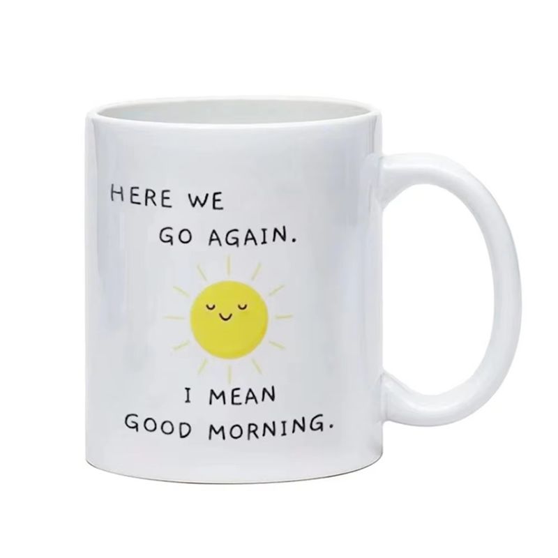 Coffee Tea Good Morning - NIEUW! Direct leverbaar - Koffiemok grappige