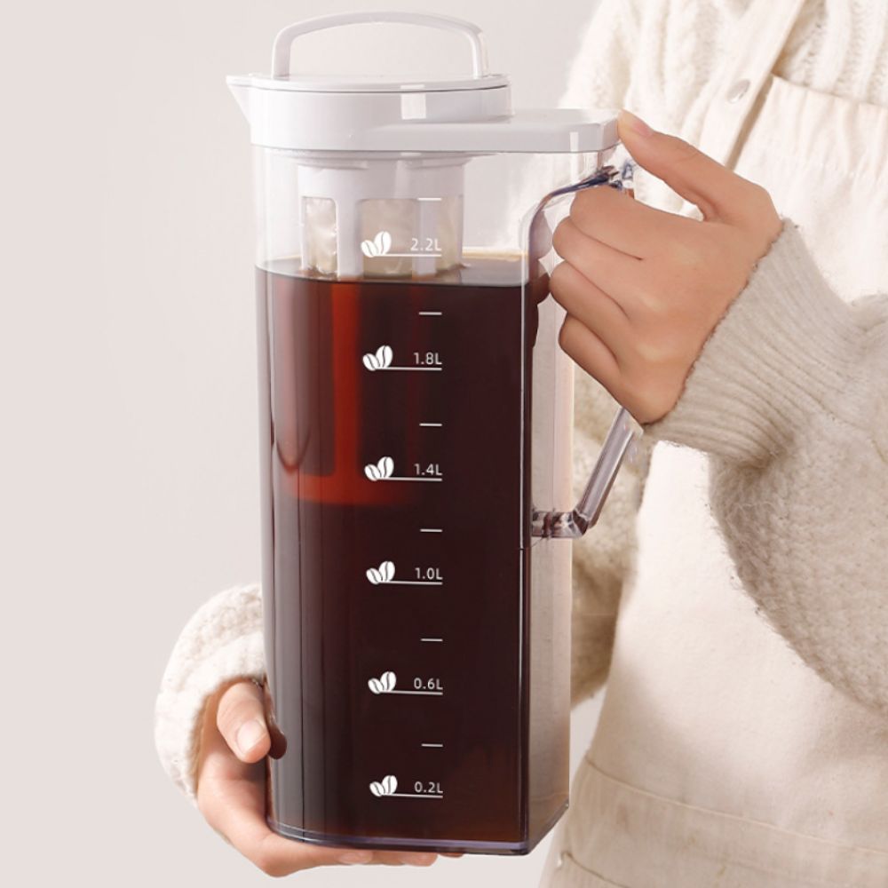 Cold Brew Jar - Koude koffiepot met grote capaciteit, verzegelde,