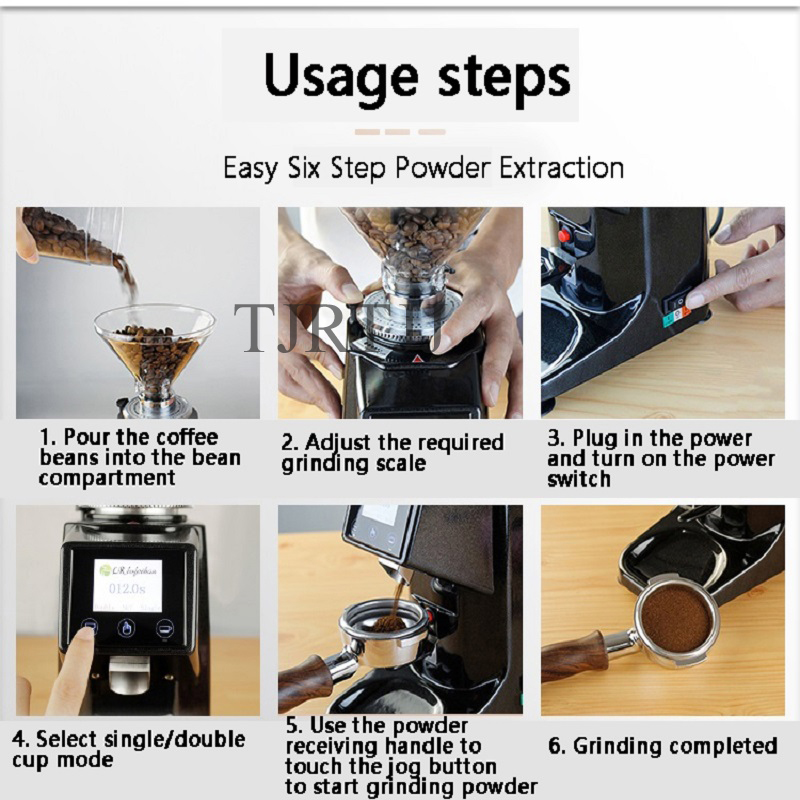 Elektrische industriële profes - Coffee Bean recensie en prijs