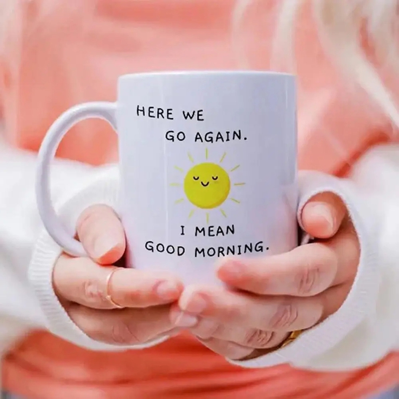 Koffiekopje Grappige sarcastis - Coffee Tea Good Morning recensie en prijs