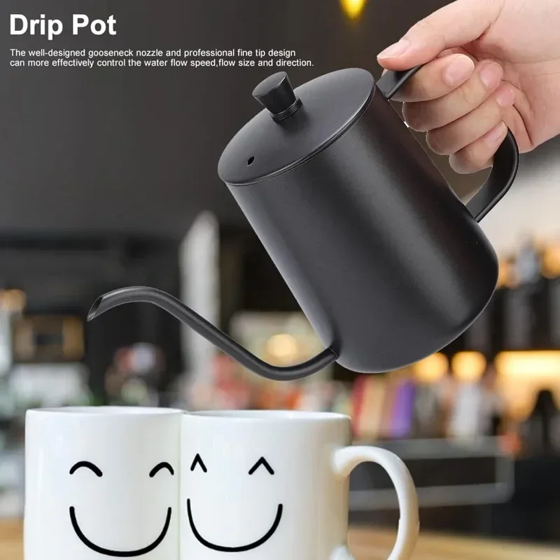 350/600ML Rvs Drip Ketel Zwane - Coffee Tea Pot recensie en prijs