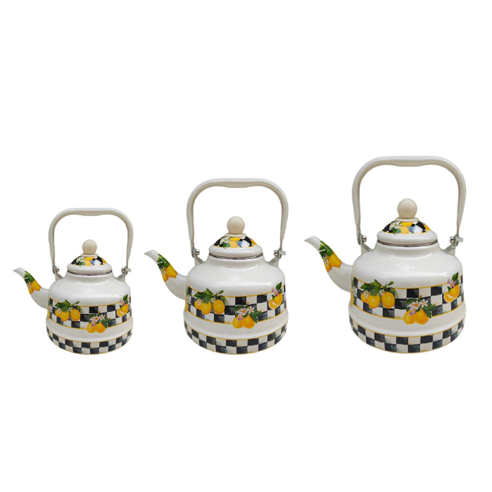 Unieke Emaille Theeketel Drank - Lemon Tea Coffee recensie en prijs