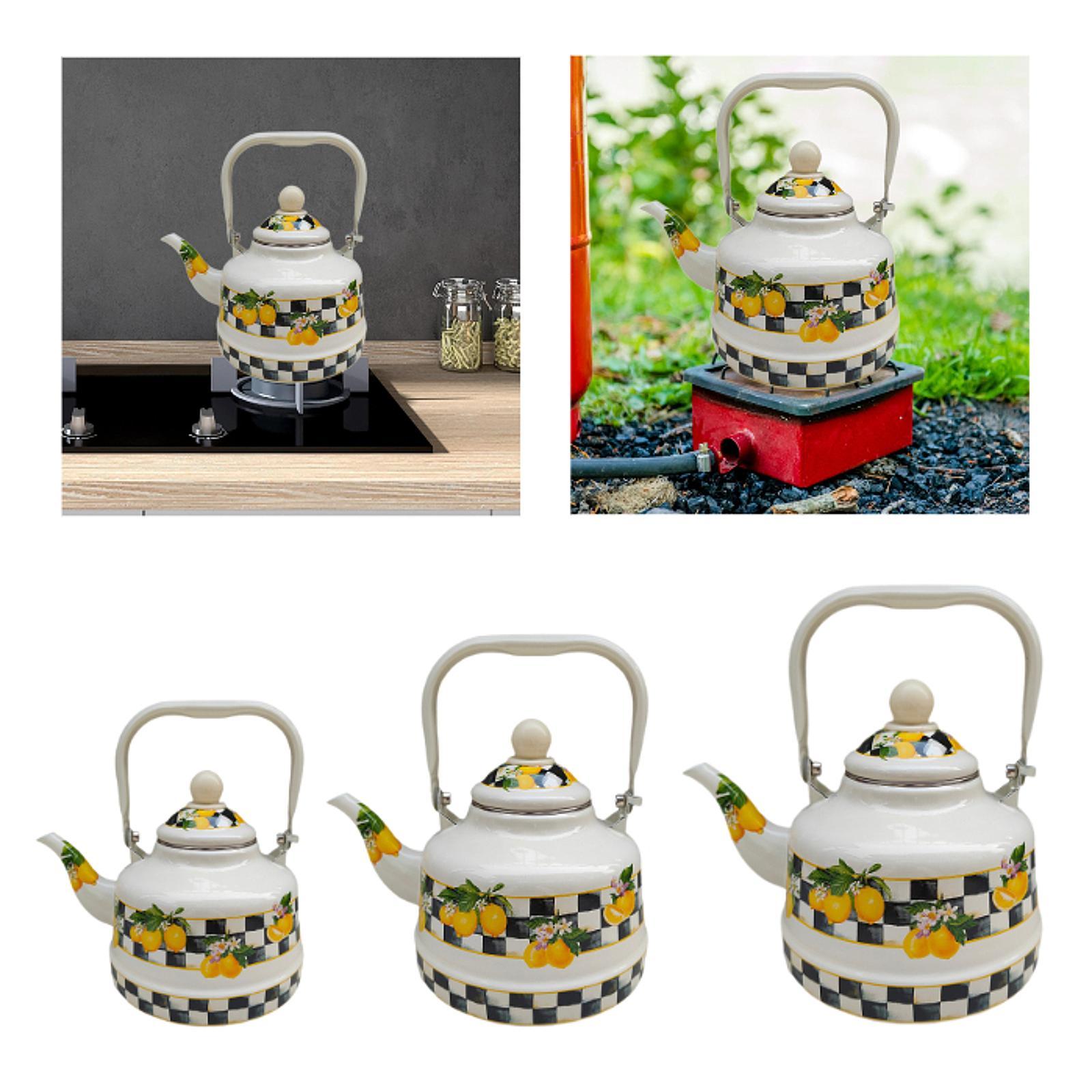 Unieke Emaille Theeketel Drank - Lemon Tea Coffee recensie en prijs