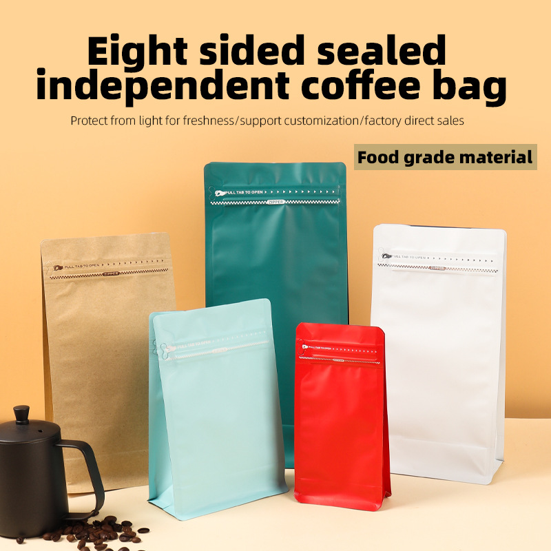 Aluminiumfolie staande zakjes  - Coffee Bean recensie en prijs