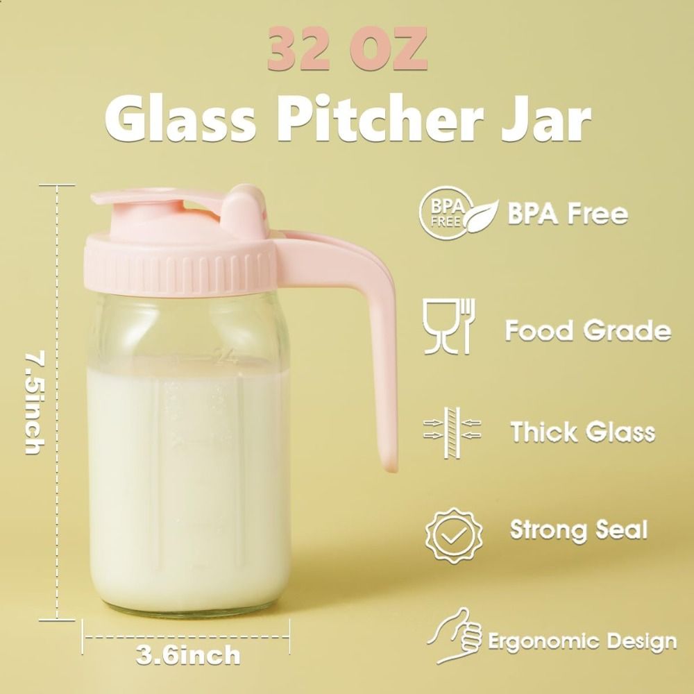 32oz Glazen beker Grote capaci - Cold Brew Jar recensie en prijs