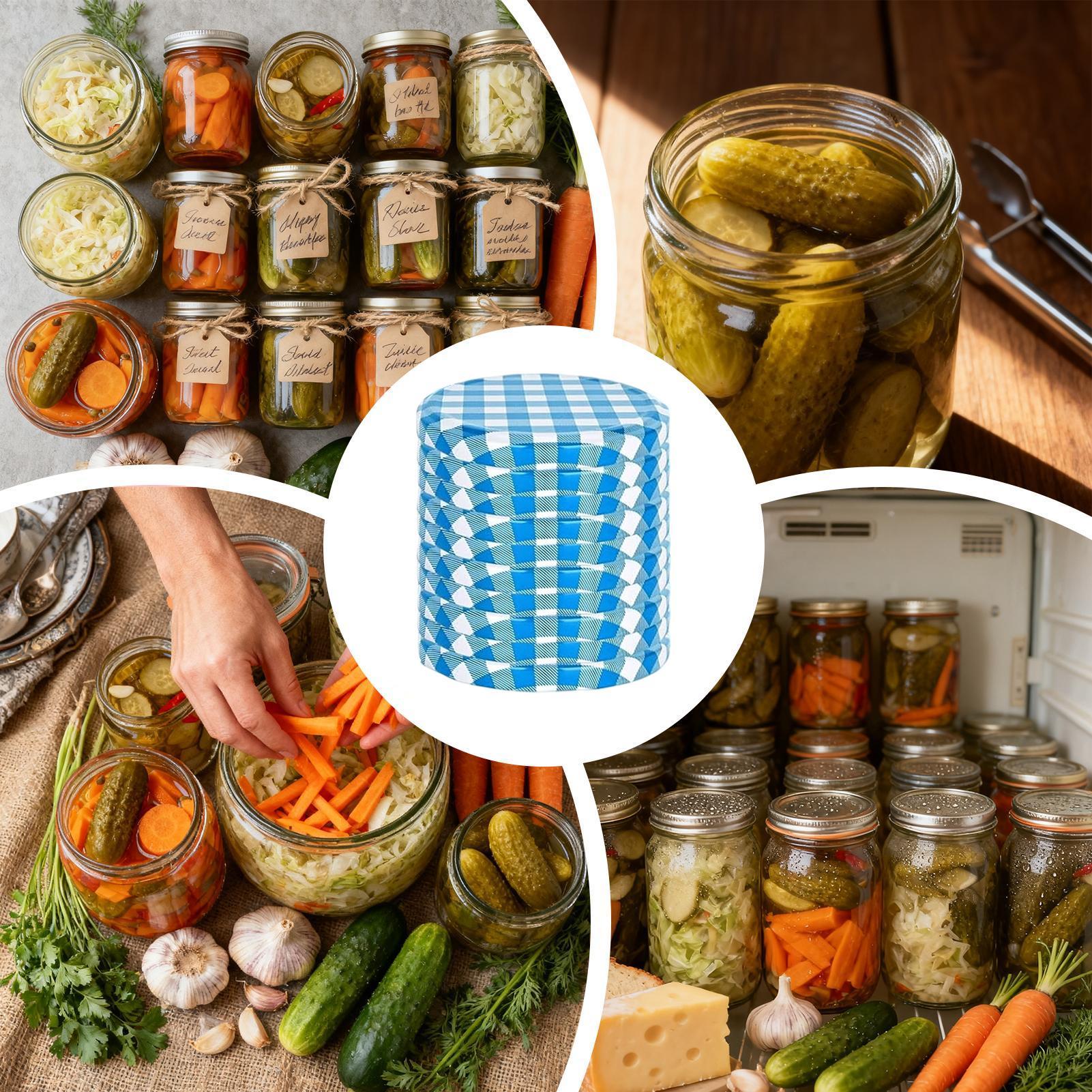 Canning Jar-deksels 50 stuks l - Coffee Tea Jars recensie en prijs