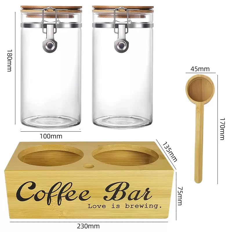 Koffieopslagpotten, 2-pack met - Coffee Tea Jars recensie en prijs
