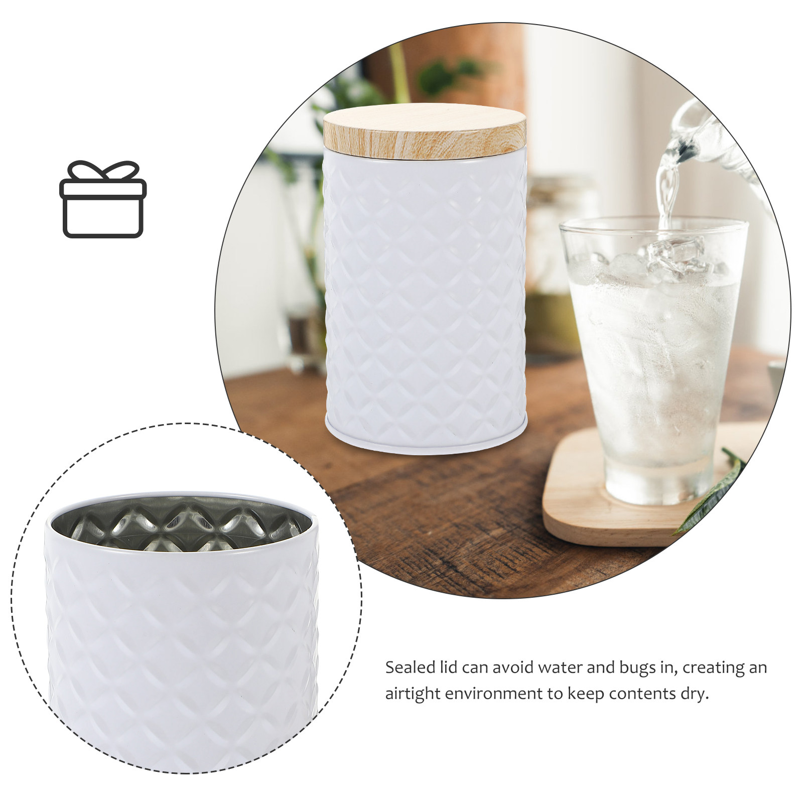 2 stuks voedselveilige blikken - Coffee Tea Jars recensie en prijs