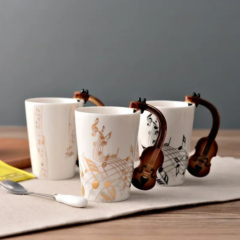 Originele muzieknoot beker ker - Lemon Tea Coffee recensie en prijs