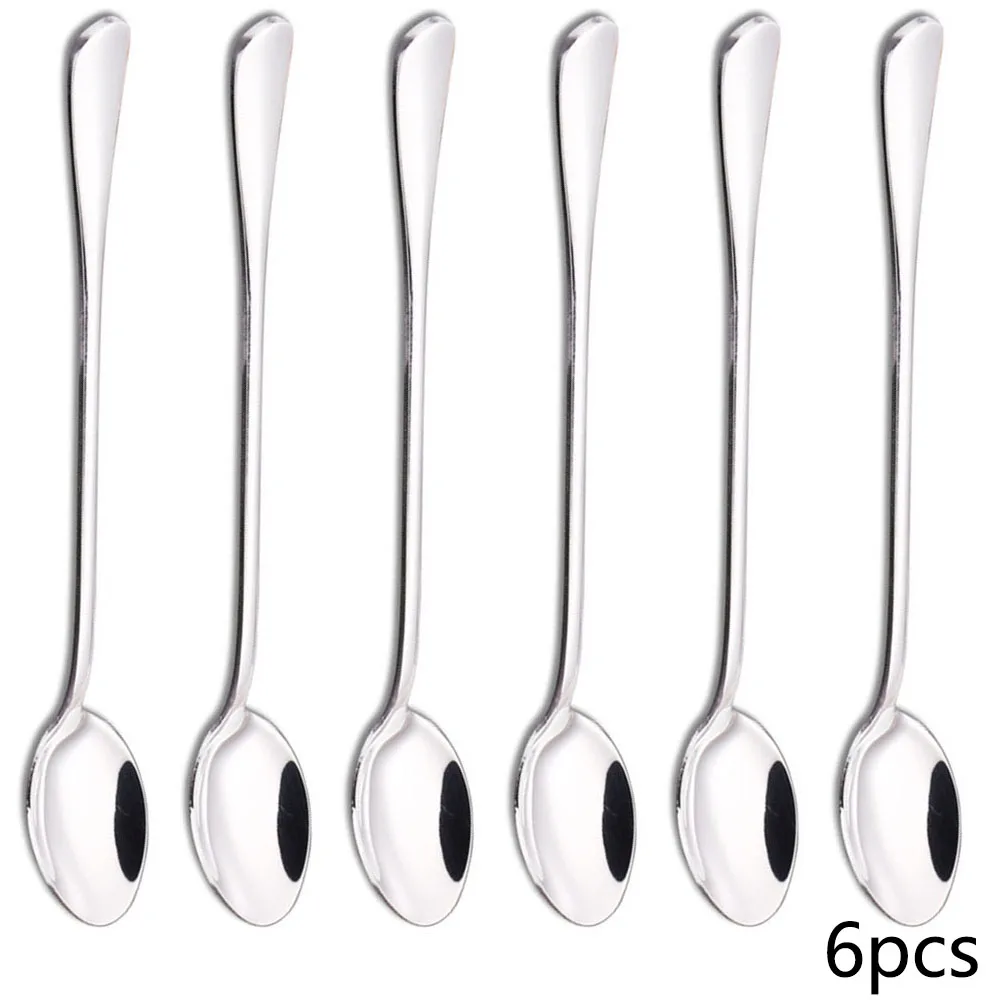 6 STKS 20 cm lange lepel, roes - Coffee & Tea Garden Lincoln Menu recensie en prijs