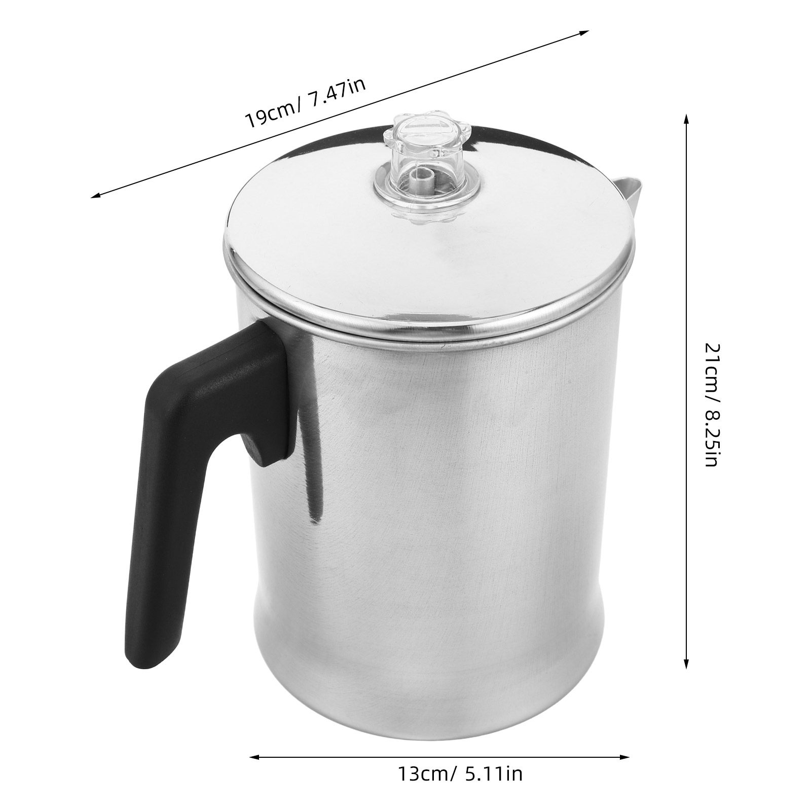 1,8L Aluminium Koffiepot Buite - Coffee Tea Pot recensie en prijs