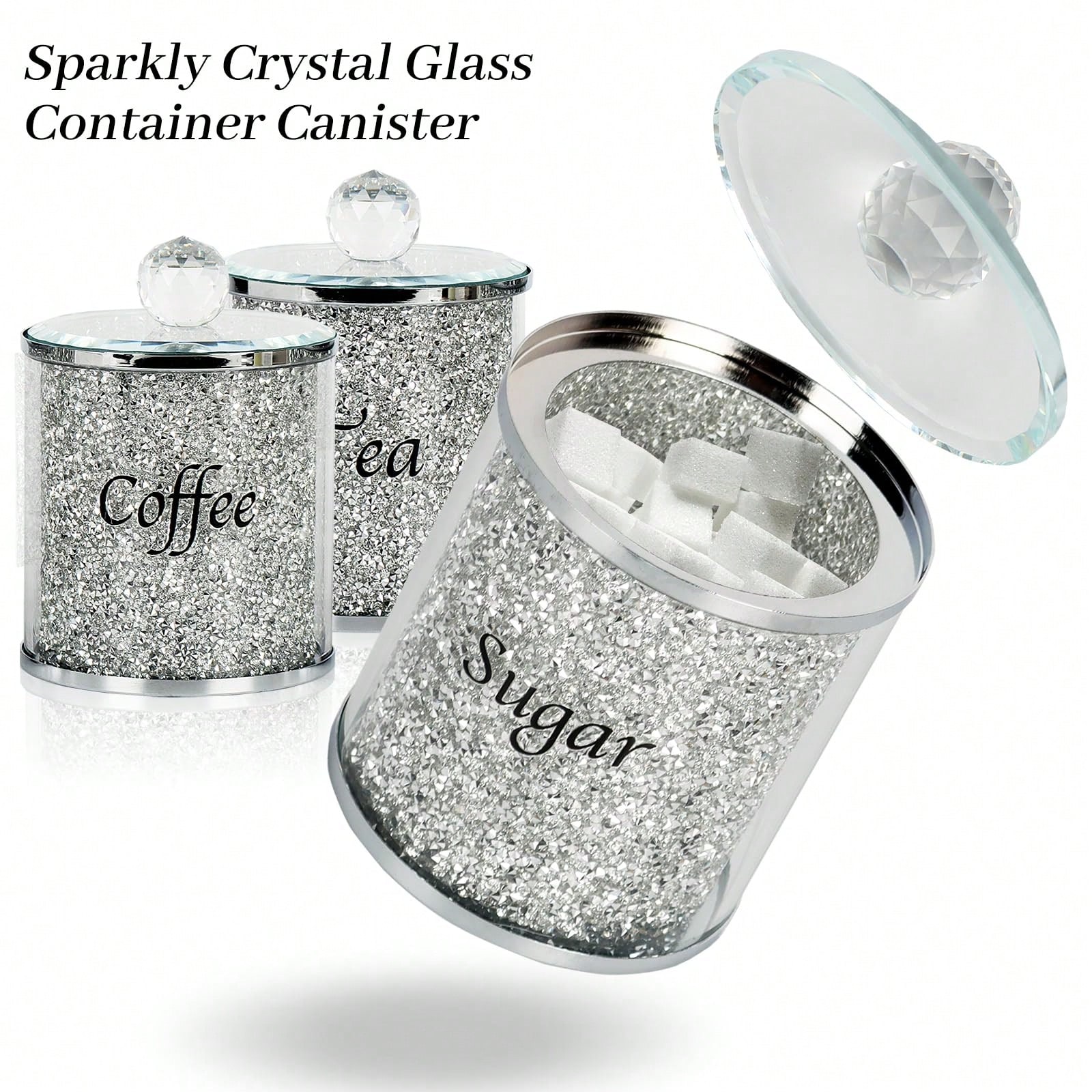 Koffie Suiker Thee Blikjesset  - Coffee Tea Jars recensie en prijs