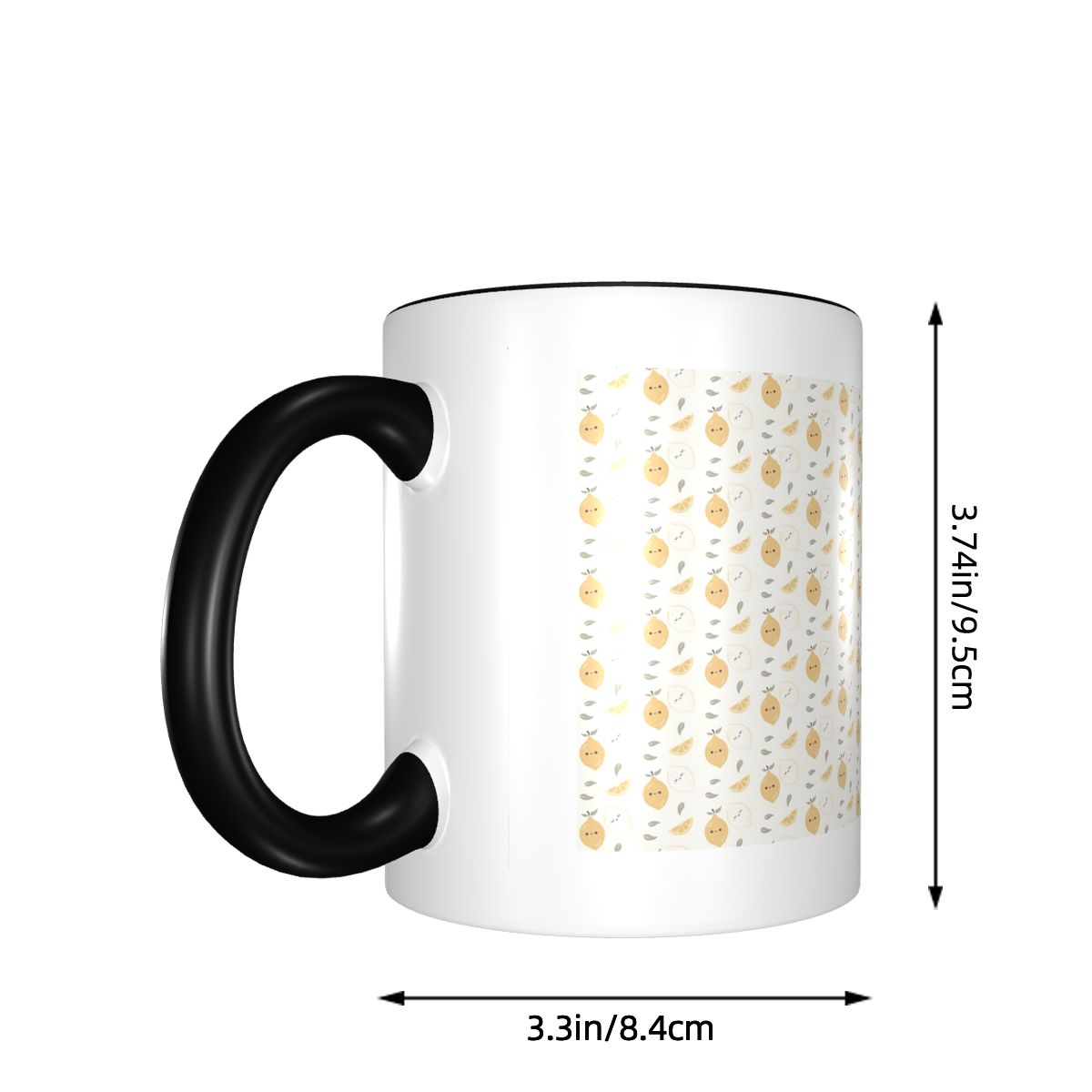 Leuke mok met citroenpatroon G - Lemon Tea Coffee recensie en prijs