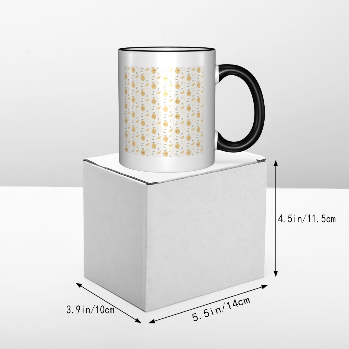 Leuke mok met citroenpatroon G - Lemon Tea Coffee recensie en prijs