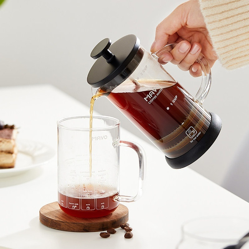 MAVO French Press Koffiezetapp - Coffee Tea Pot recensie en prijs