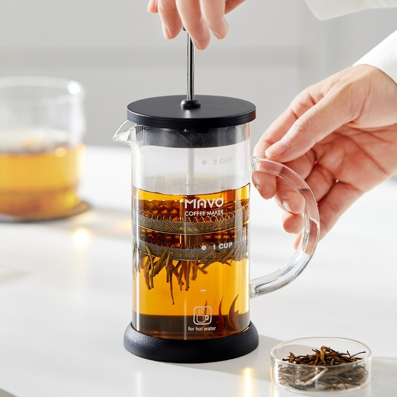 MAVO French Press Koffiezetapp - Coffee Tea Pot recensie en prijs