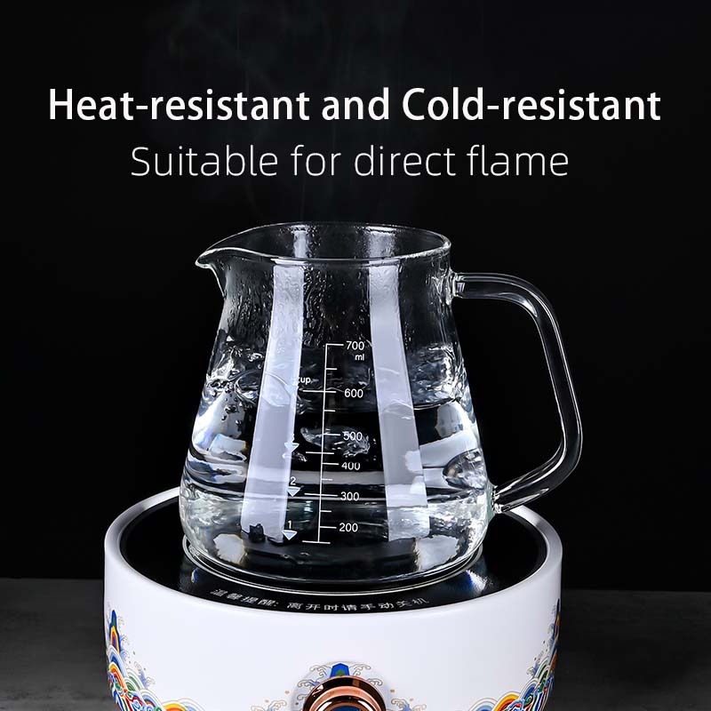Nieuwe hoge borosilicaatglas v - Coffee Tea Pot recensie en prijs