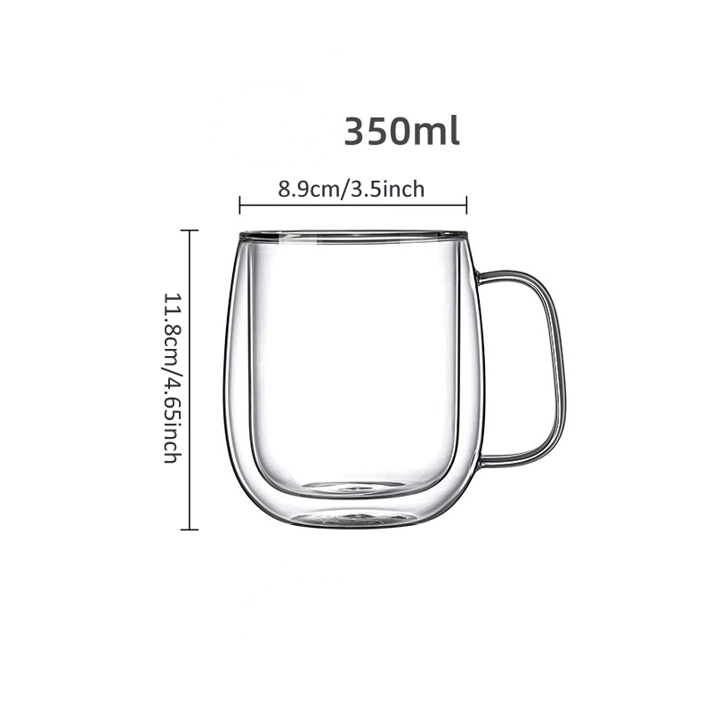 350 ml dubbelwandige glazen be - Lemon Tea Coffee recensie en prijs