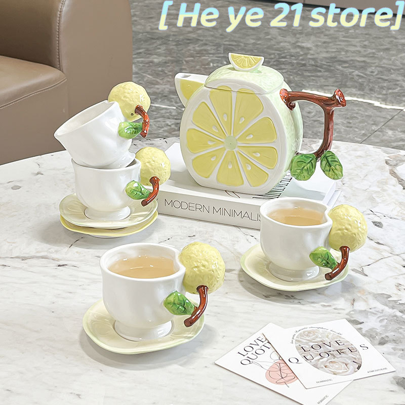 3D Citroen Koffiekop en Schote - Lemon Tea Coffee recensie en prijs