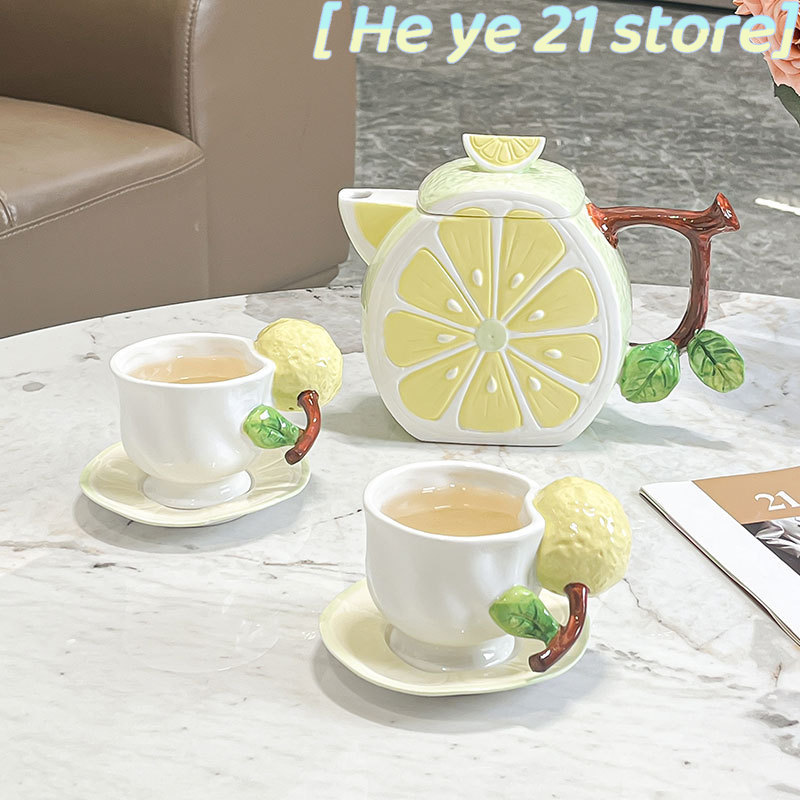 3D Citroen Koffiekop en Schote - Lemon Tea Coffee recensie en prijs