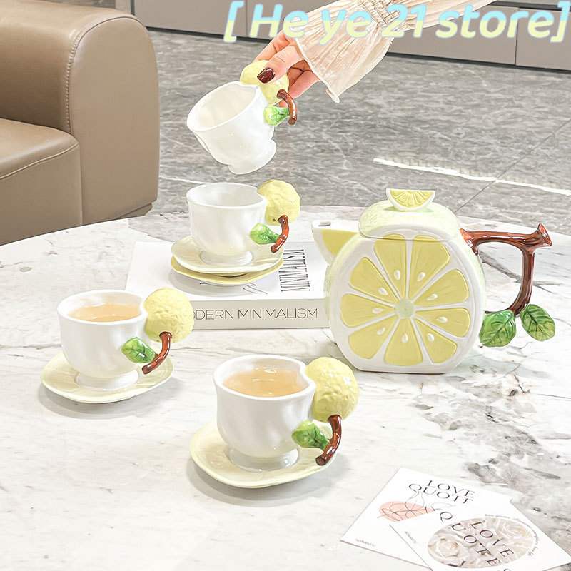 3D Citroen Koffiekop en Schote - Lemon Tea Coffee recensie en prijs