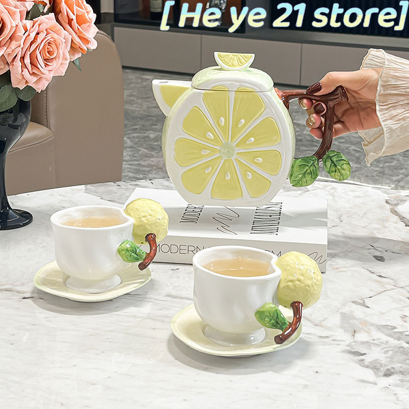 3D Citroen Koffiekop en Schote - Lemon Tea Coffee recensie en prijs