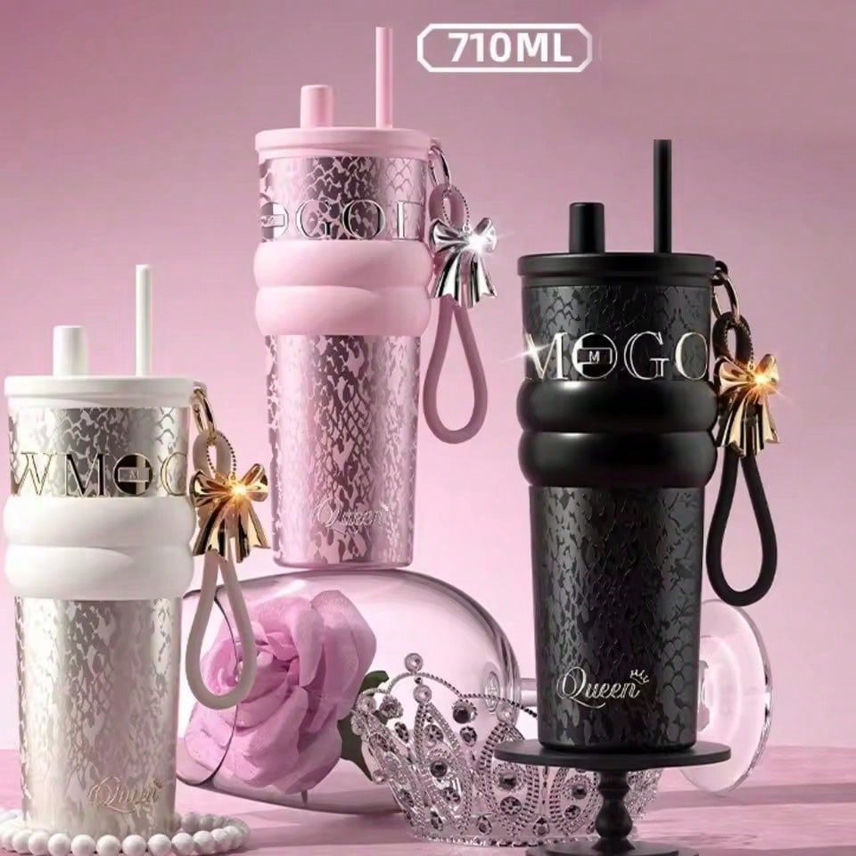 710ml Reisthermosfles met riet - Cold Brew Jar recensie en prijs