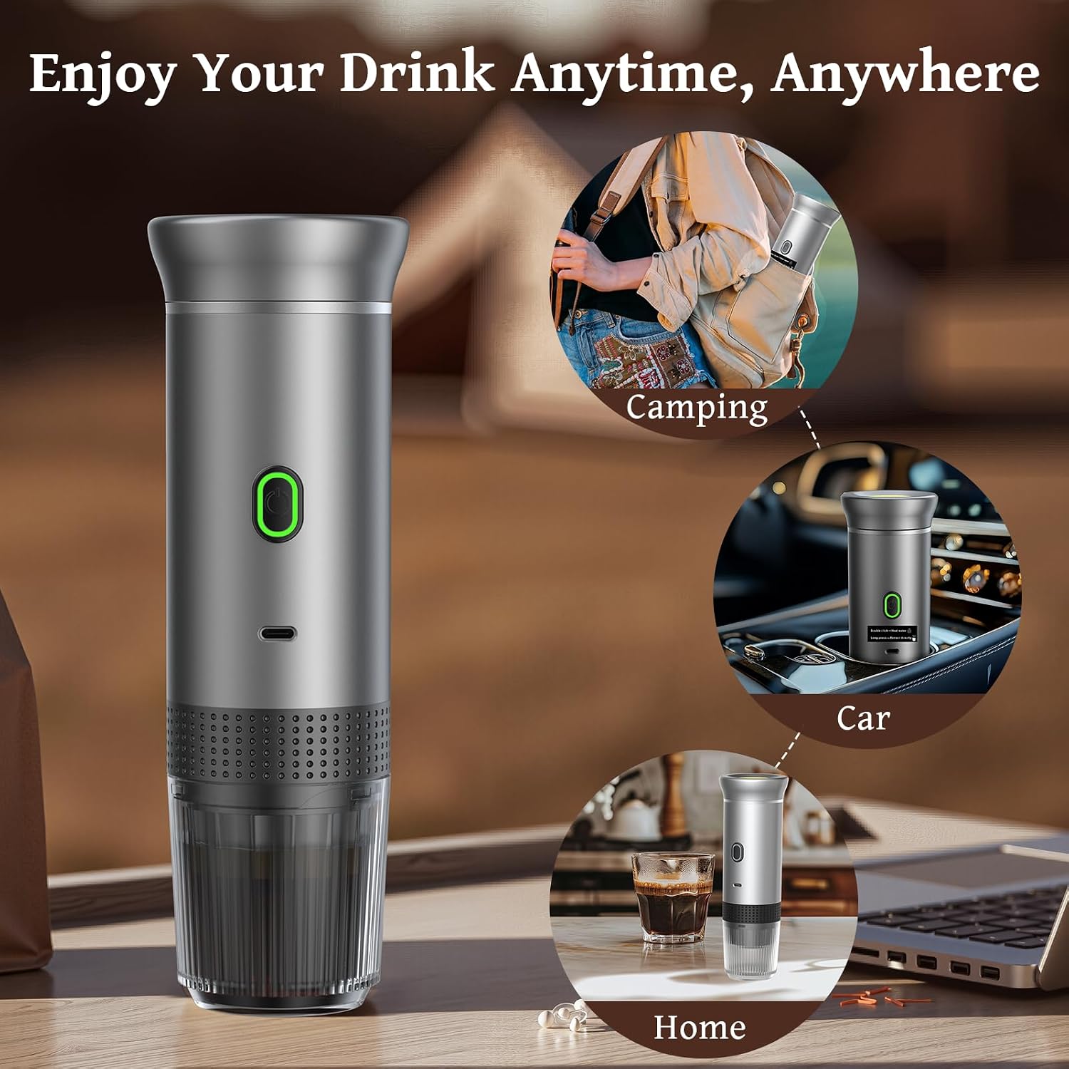2026 Nieuwe Upgrade Draagbare  - Coffee Tea Espresso Machines recensie en prijs