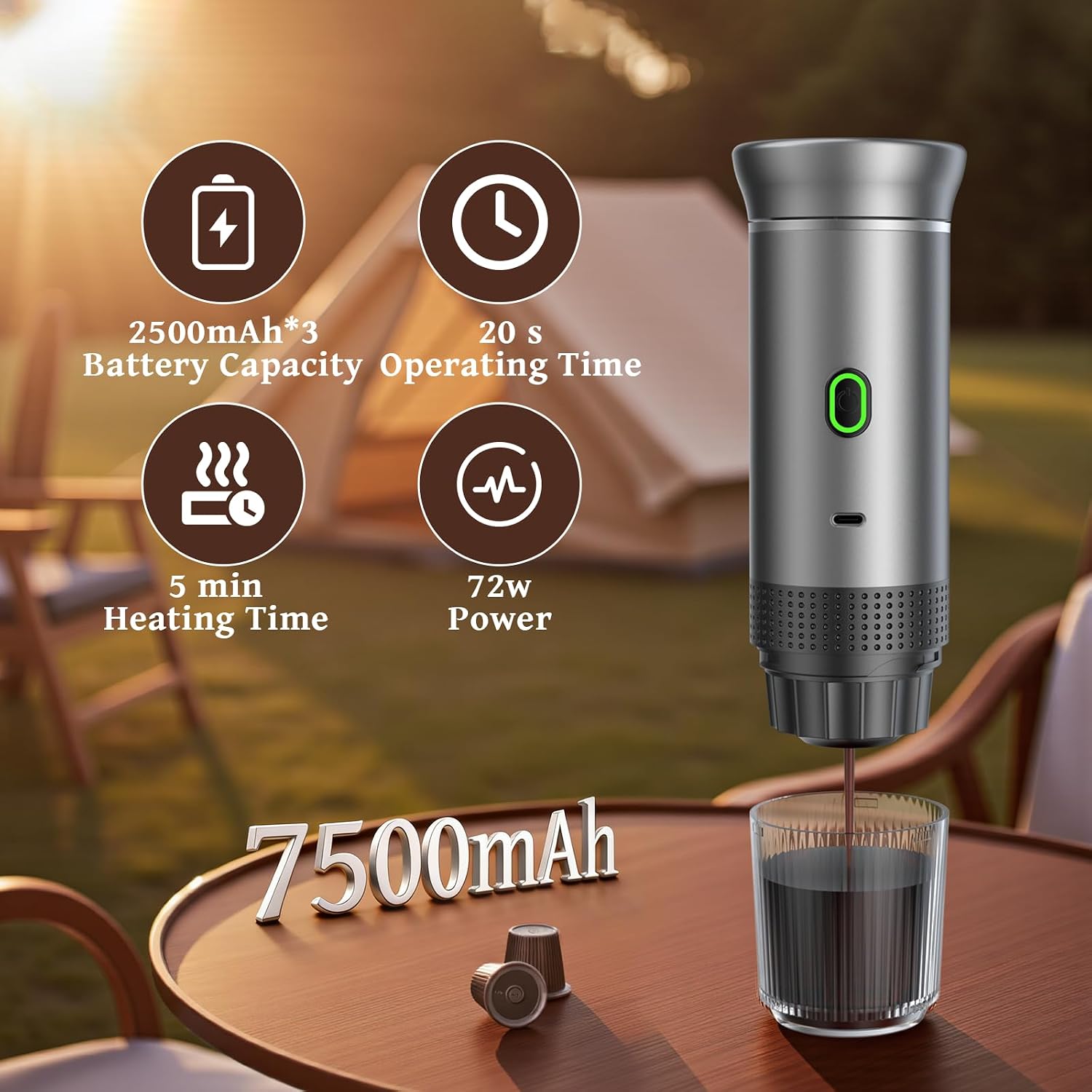 2026 Nieuwe Upgrade Draagbare  - Coffee Tea Espresso Machines recensie en prijs