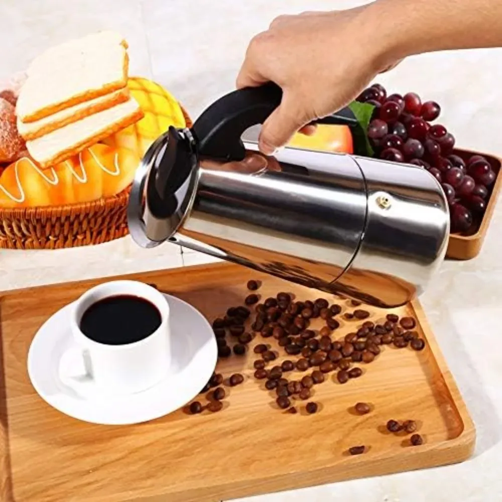 Mokka koffiepotten RVS espress - Coffee Tea Pot recensie en prijs