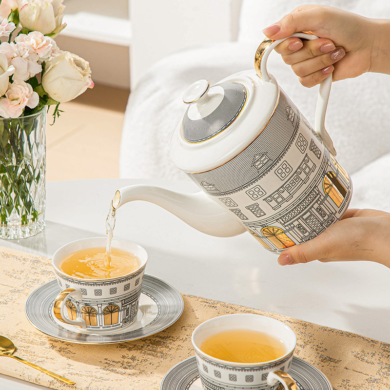Architecturale kop en schotel  - Coffee Tea Essentials recensie en prijs