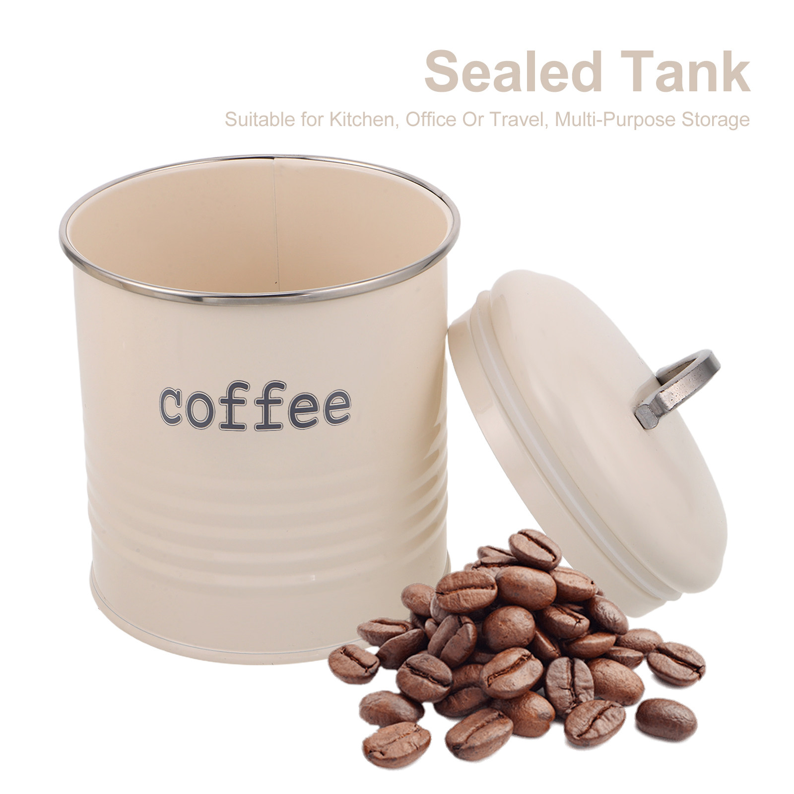 3-delige verzegelde koffiebone - Coffee Tea Jars recensie en prijs