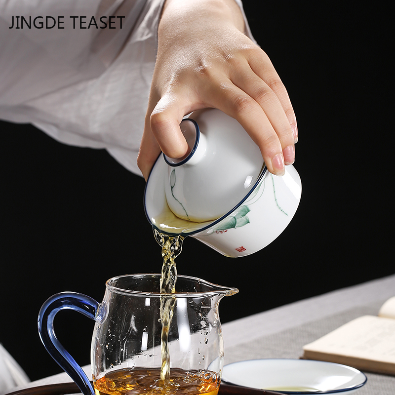 Chinese Retro Handgeschilderde - Coffee Tea Set Up recensie en prijs